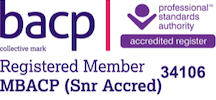 BACP registered member 034106